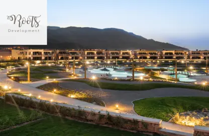 Chalet - 3 Bedrooms - 3 Bathrooms for sale in La Vista Topaz - La Vista - Al Ain Al Sokhna - Suez