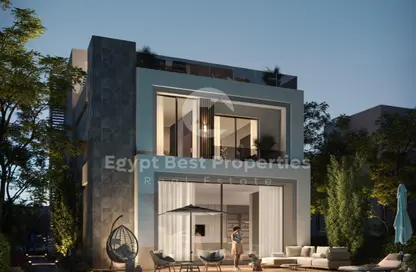 Townhouse - 4 Bedrooms - 4 Bathrooms for sale in Village West - Sheikh Zayed Compounds - Sheikh Zayed City - Giza