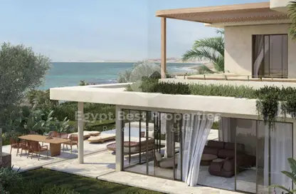 Chalet - 2 Bedrooms - 2 Bathrooms for sale in Ramla Lakeside - Qesm Ad Dabaah - North Coast