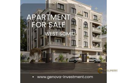 Apartment - 3 Bedrooms - 3 Bathrooms for sale in West Somid Road - West Somid - 6 October City - Giza