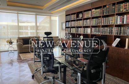 Office Space - Studio - 2 Bathrooms for sale in Bank Center Street - South Teseen St. - The 5th Settlement - New Cairo City - Cairo