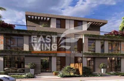 Twin House - 3 Bedrooms - 5 Bathrooms for sale in Saada Compound - New Cairo City - Cairo