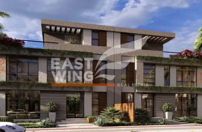 Twin House - 3 Bedrooms - 5 Bathrooms for sale in Saada Compound - New Cairo City - Cairo