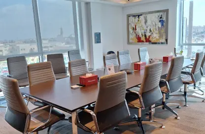 Office Space - Studio - 2 Bathrooms for rent in Bank Center Street - South Teseen St. - The 5th Settlement - New Cairo City - Cairo