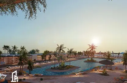 Chalet - 2 Bedrooms - 3 Bathrooms for sale in Hacienda Waters - Qesm Ad Dabaah - North Coast