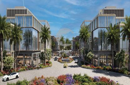 Full Floor - Studio - 3 Bathrooms for sale in Waslet Dahshur Road - Green Belt - 6 October City - Giza