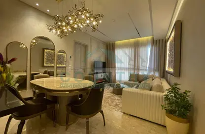 Apartment - 1 Bedroom - 2 Bathrooms for rent in Aljazi Marriott Residences - Mohamed Naguib Axis - North Investors Area - New Cairo City - Cairo