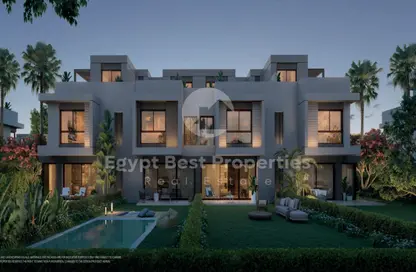 Villa - 5 Bedrooms - 4 Bathrooms for sale in Swan Lake Residence - 5th Settlement Compounds - The 5th Settlement - New Cairo City - Cairo