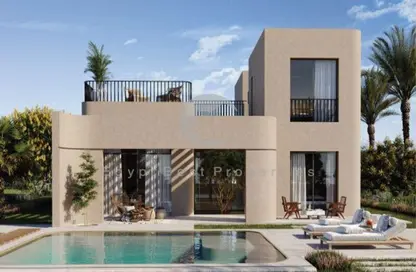 منزل مزدوج - 3 غرف نوم - 3 حمامات للبيع في مانجروفي ريزيدنس - الجونة - الغردقة - محافظة البحر الاحمر
