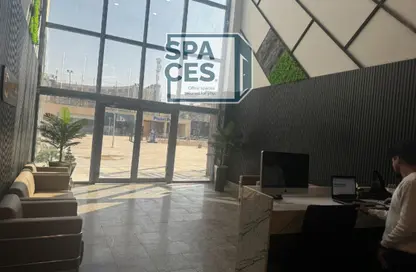 Office Space - Studio - 1 Bathroom for rent in Bank Center Street - South Teseen St. - The 5th Settlement - New Cairo City - Cairo