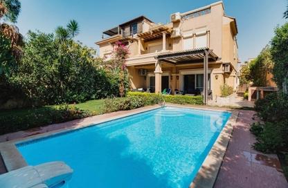 Villa - 3 Bedrooms - 3 Bathrooms for rent in Meadows Park - Sheikh Zayed Compounds - Sheikh Zayed City - Giza