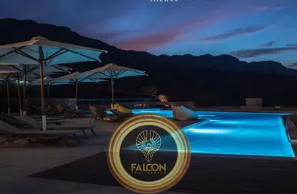 Chalet - 2 Bedrooms - 2 Bathrooms for sale in IL Monte Galala - Al Ain Al Sokhna - Suez