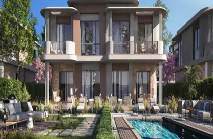 Apartment - 2 Bedrooms - 2 Bathrooms for sale in Marseilia Beach 5 - Ras Al Hekma - North Coast