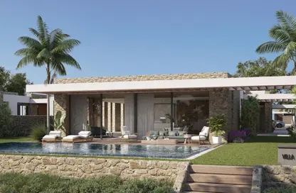 Chalet - 3 Bedrooms - 3 Bathrooms for sale in Azha North - Ras Al Hekma - North Coast