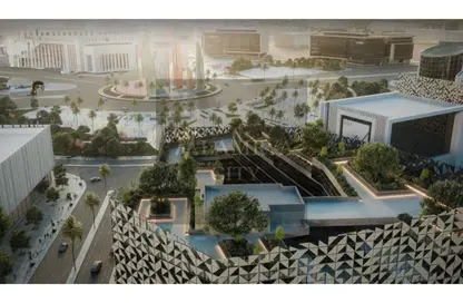 Office Space - Studio - 1 Bathroom for sale in Cairo Business Plaza - Financial District - New Capital City - Cairo