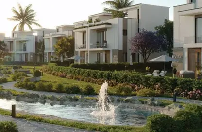 Townhouse - 4 Bedrooms - 3 Bathrooms for sale in Qamary - R8 - New Capital City - Cairo