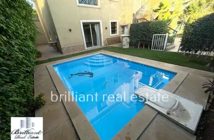 Apartment - 3 Bedrooms - 3 Bathrooms for rent in Katameya Heights - El Katameya Compounds - El Katameya - New Cairo City - Cairo