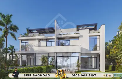فيلا - 5 غرف نوم - 5 حمامات للبيع في اليكس ويست - كمبوندات الاسكندرية - الاسكندرية