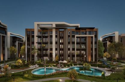 Apartment - 1 Bedroom - 1 Bathroom for sale in Sun Capital - Fayoum Desert road - 6 October City - Giza