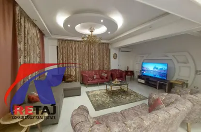 Duplex - 5 Bedrooms - 4 Bathrooms for rent in Mostafa Kamel Axis - The 1st Settlement - New Cairo City - Cairo