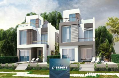 Townhouse - 3 Bedrooms - 3 Bathrooms for sale in Palm Hills WoodVille - Al Wahat Road - 6 October City - Giza