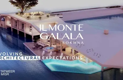Villa - 4 Bedrooms - 4 Bathrooms for sale in IL Monte Galala - Al Ain Al Sokhna - Suez