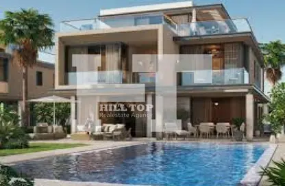 Penthouse - 2 Bedrooms - 2 Bathrooms for sale in PX Palm Hills - 6 October Compounds - 6 October City - Giza