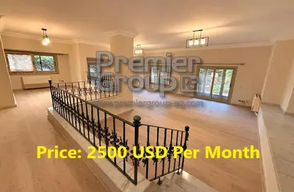 Apartment - 4 Bedrooms - 6 Bathrooms for rent in Sarayat Al Maadi - Hay El Maadi - Cairo