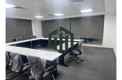 Office Space - Studio - 2 Bathrooms for rent in Bank Center Street - South Teseen St. - The 5th Settlement - New Cairo City - Cairo