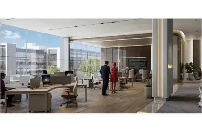 Office Space - Studio - 1 Bathroom for rent in The Hub - 5th Settlement Compounds - The 5th Settlement - New Cairo City - Cairo