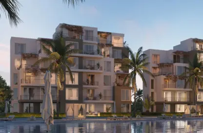 Chalet - 3 Bedrooms - 3 Bathrooms for sale in Seashore - Ras Al Hekma - North Coast