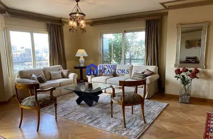 Apartment - 4 Bedrooms - 3 Bathrooms for rent in Sarayat Al Maadi - Hay El Maadi - Cairo Apartment - 4 Bedrooms - 3 Bathrooms for rent in Sarayat Al Maadi - Hay El Maadi - Cairo