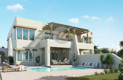 Chalet - 3 Bedrooms - 4 Bathrooms for sale in Hacienda Waters - Qesm Ad Dabaah - North Coast