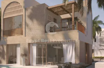 Villa - 3 Bedrooms - 4 Bathrooms for sale in Ramla Lakeside - Qesm Ad Dabaah - North Coast