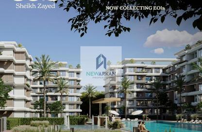 Apartment - 2 Bedrooms - 1 Bathroom for sale in Coy - Sheikh Zayed Compounds - Sheikh Zayed City - Giza