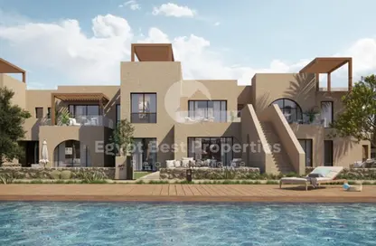 Chalet - 2 Bedrooms - 3 Bathrooms for sale in Makadi Orascom Resort - Makadi - Hurghada - Red Sea