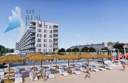 Apartment - 1 Bedroom - 1 Bathroom for sale in Hurghada Resorts - Hurghada - Red Sea