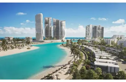 Chalet - 1 Bedroom - 1 Bathroom for sale in Palm Hills New Alamein - New Alamein City - Al Alamein - North Coast