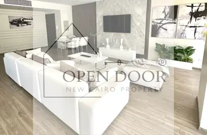 Apartment - 3 Bedrooms - 3 Bathrooms for rent in Lake View - 5th Settlement Compounds - The 5th Settlement - New Cairo City - Cairo