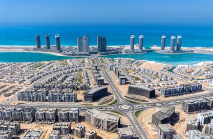 شاليه - 2 غرف نوم - 2 حمامات للبيع في ذا جيت تاورز - مدينة العلمين الجديدة - العلمين - الساحل الشمالي