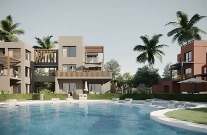 Penthouse - 3 Bedrooms - 3 Bathrooms for sale in Makadi Orascom Resort - Makadi - Hurghada - Red Sea