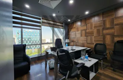 Office Space - Studio - 1 Bathroom for rent in Trivium Business Complex - North Teseen St. - The 5th Settlement - New Cairo City - Cairo