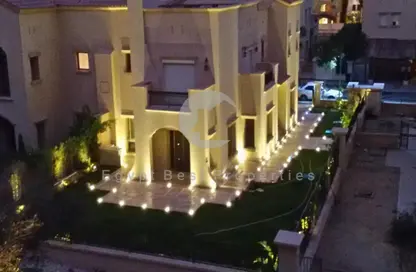 Twin House - 4 Bedrooms - 5 Bathrooms for sale in Uptown Cairo Road - Al Abageyah - El Khalifa - Cairo