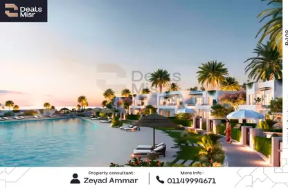Chalet - 3 Bedrooms - 3 Bathrooms for sale in Seashore - Ras Al Hekma - North Coast