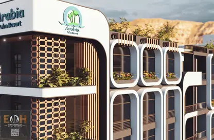 شقة - 2 غرف نوم - 1 حمام للبيع في ارابيا ازور بيتش - منتجعات الغردقة - الغردقة - محافظة البحر الاحمر
