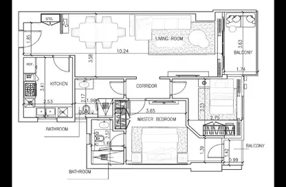 Apartment - 2 Bedrooms - 2 Bathrooms for sale in Marriott Residence Heliopolis - Almazah - Heliopolis - Masr El Gedida - Cairo