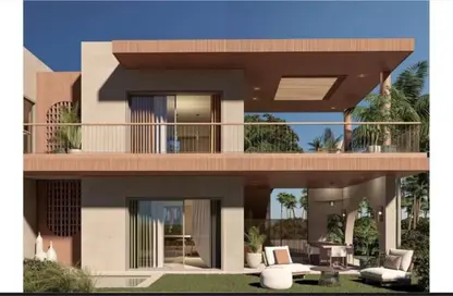 Chalet - 3 Bedrooms - 3 Bathrooms for sale in Ramla Lakeside - Qesm Ad Dabaah - North Coast