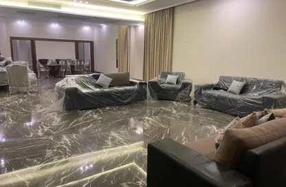 Apartment - 5 Bedrooms - 6 Bathrooms for rent in El Diplomaseen - The 5th Settlement - New Cairo City - Cairo