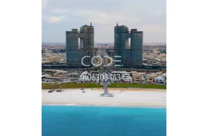 شقة - 2 غرف نوم - 2 حمامات للبيع في ذا جيت تاورز - مدينة العلمين الجديدة - العلمين - الساحل الشمالي