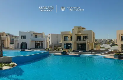 منزل مزدوج - 3 غرف نوم - 3 حمامات للبيع في مانجروفي ريزيدنس - الجونة - الغردقة - محافظة البحر الاحمر
